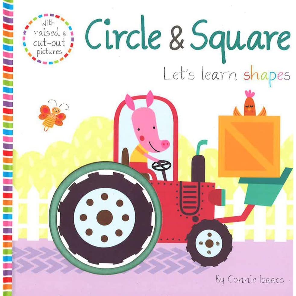 Touch, Feel, Explore Circle And Square [Board book] Imagine That