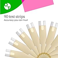 Vista 3 de OneTouch Verio - Tiras de prueba para diabetes, paquete de 90 unidades, para monitor de azúcar en sangre, pruebas de autoglucosa en el hogar, 3