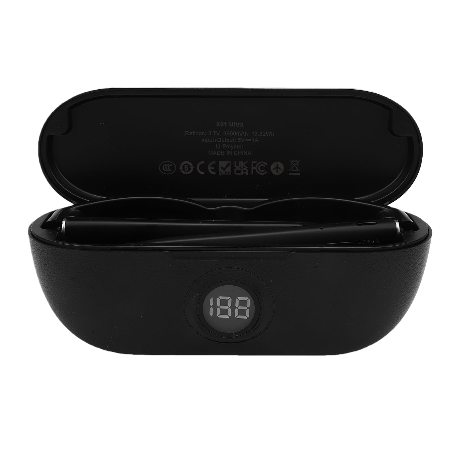 Fdit Lunettes Intelligentes 4K avec Caméra HD, pour Voyages et Quotidien
