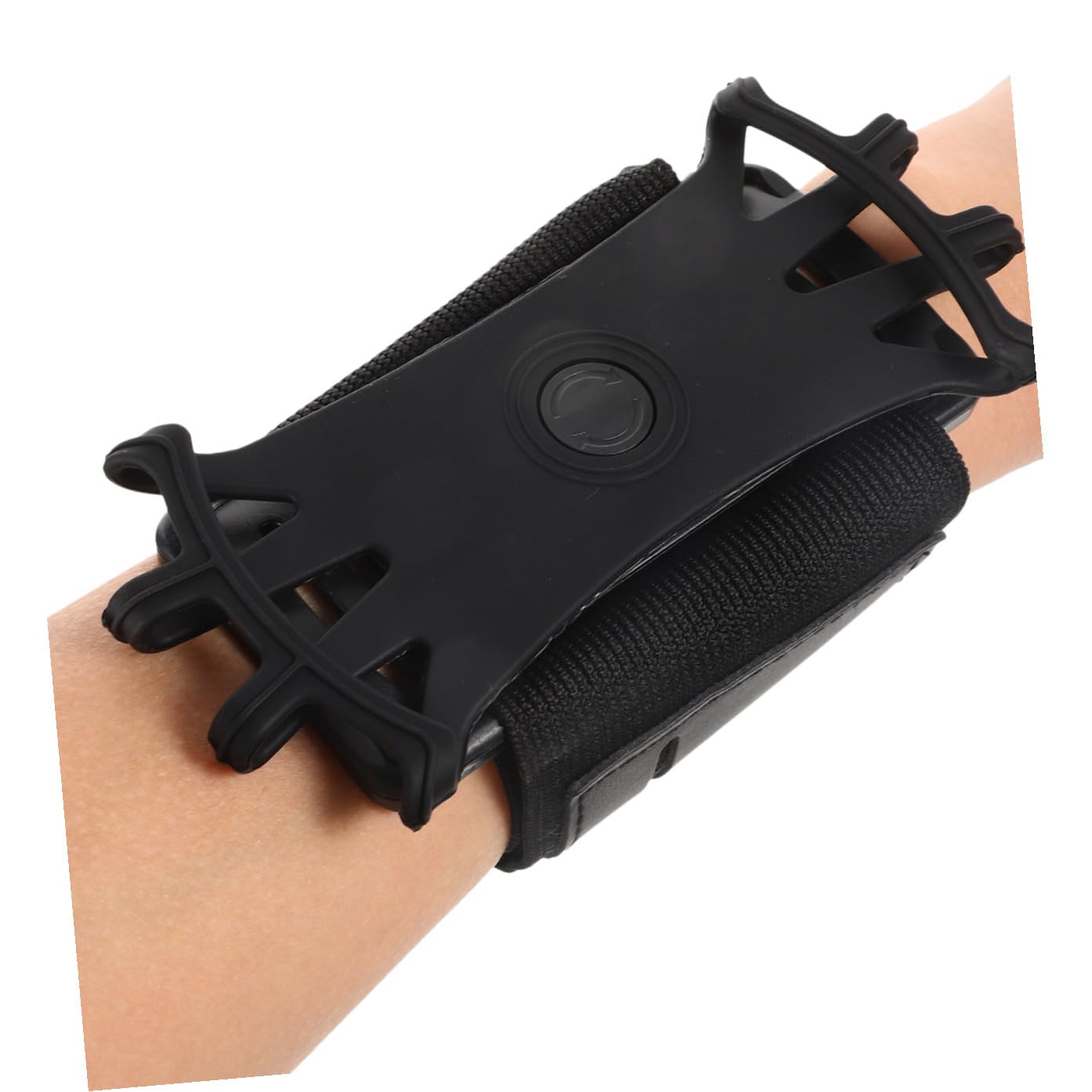 Cabilock 5 Pezzi Braccialetto Del Cellulare Sport Girevole Palestra Presa Braccio Del Telefono Fascia Da Braccio Per Cellulare Regolabile Porta Cellulare Da Polso Addominali Nero