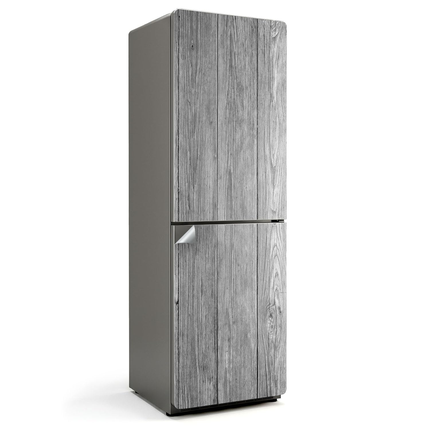 Vinilo decorativo de cocina textura madera para renovar el frigorífico 60x190