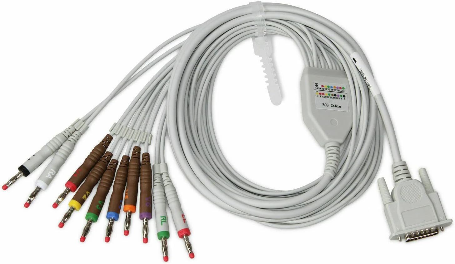 Macchina ECG per Elettrocardiografo Digitale Portatile A 12 Canali Macchina ECG con Software