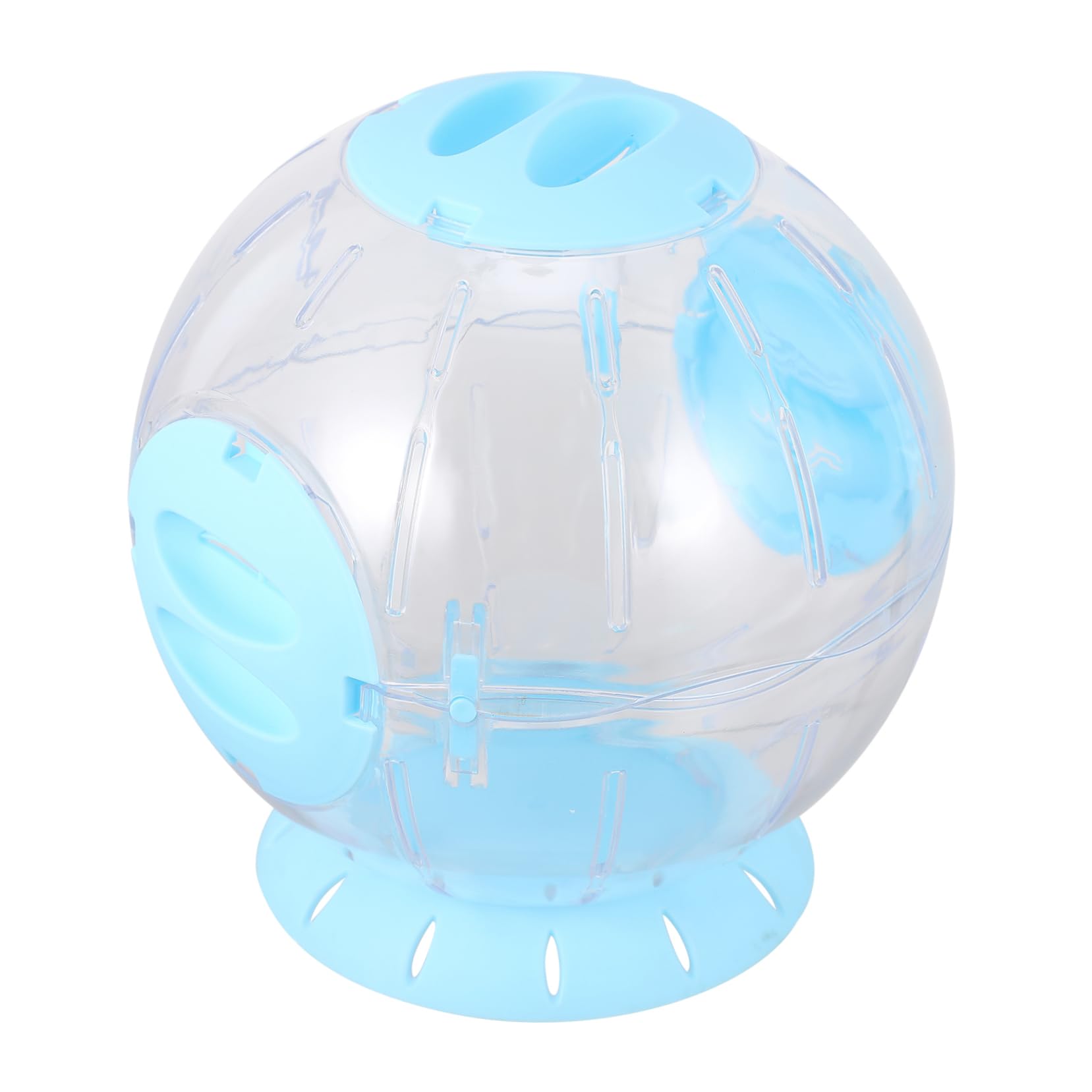 VANZACK Transparenter Hamsterlaufball Laufrad für Haustiere Hamster-trainingsspielzeug Aktivitätsball für Kleintiere Laufspielzeug mit Bissschutz Leicht zu Reinigen