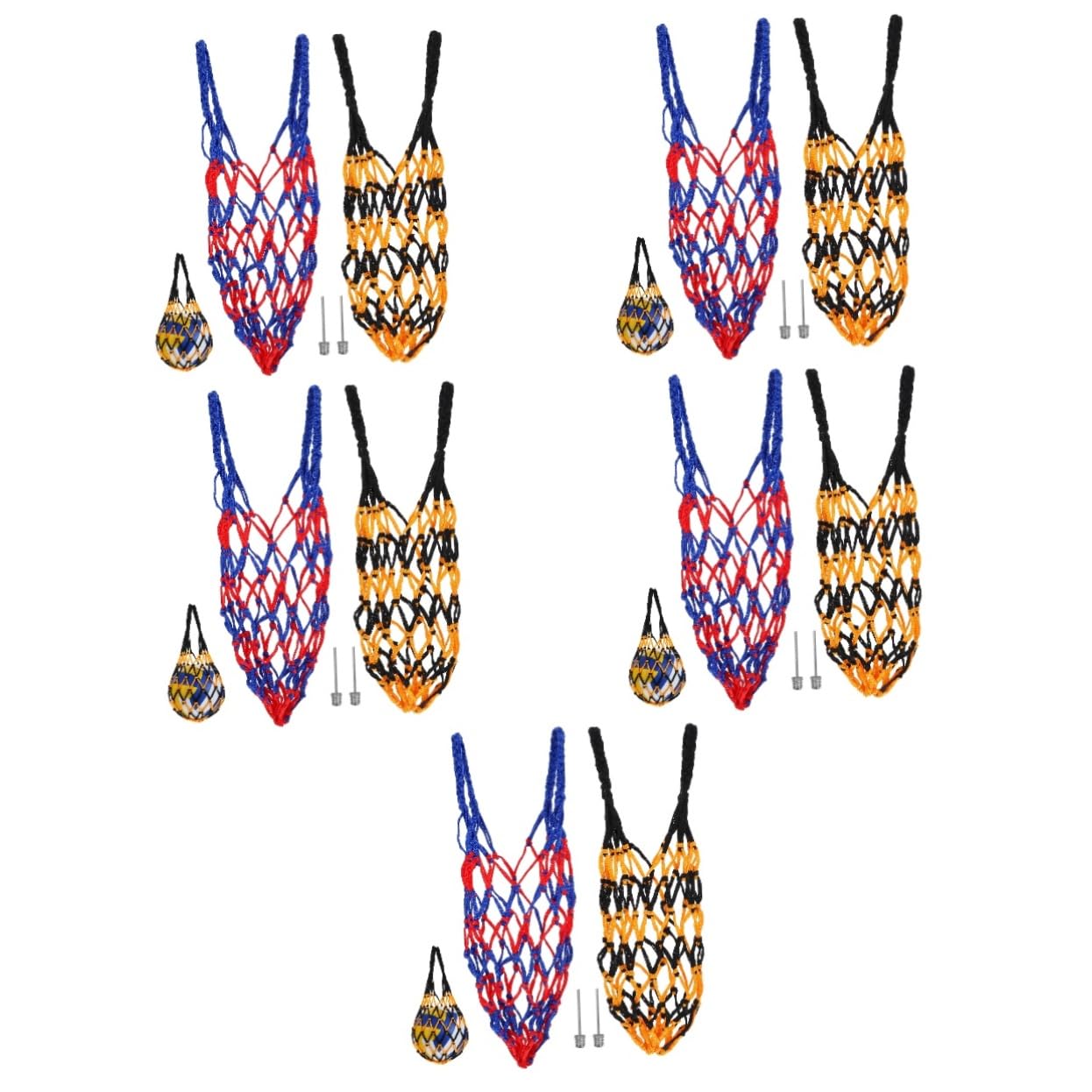 BESPORTBLE Palla Portatile Sacchetto Netto Sacchetto Dell'Organizzatore Tote Bag Organizer Sacchetto Della Maglia Sacchetto Di Calcio Tracolla Borse Da Basket Sacchetto Di Immagazzinaggio Di