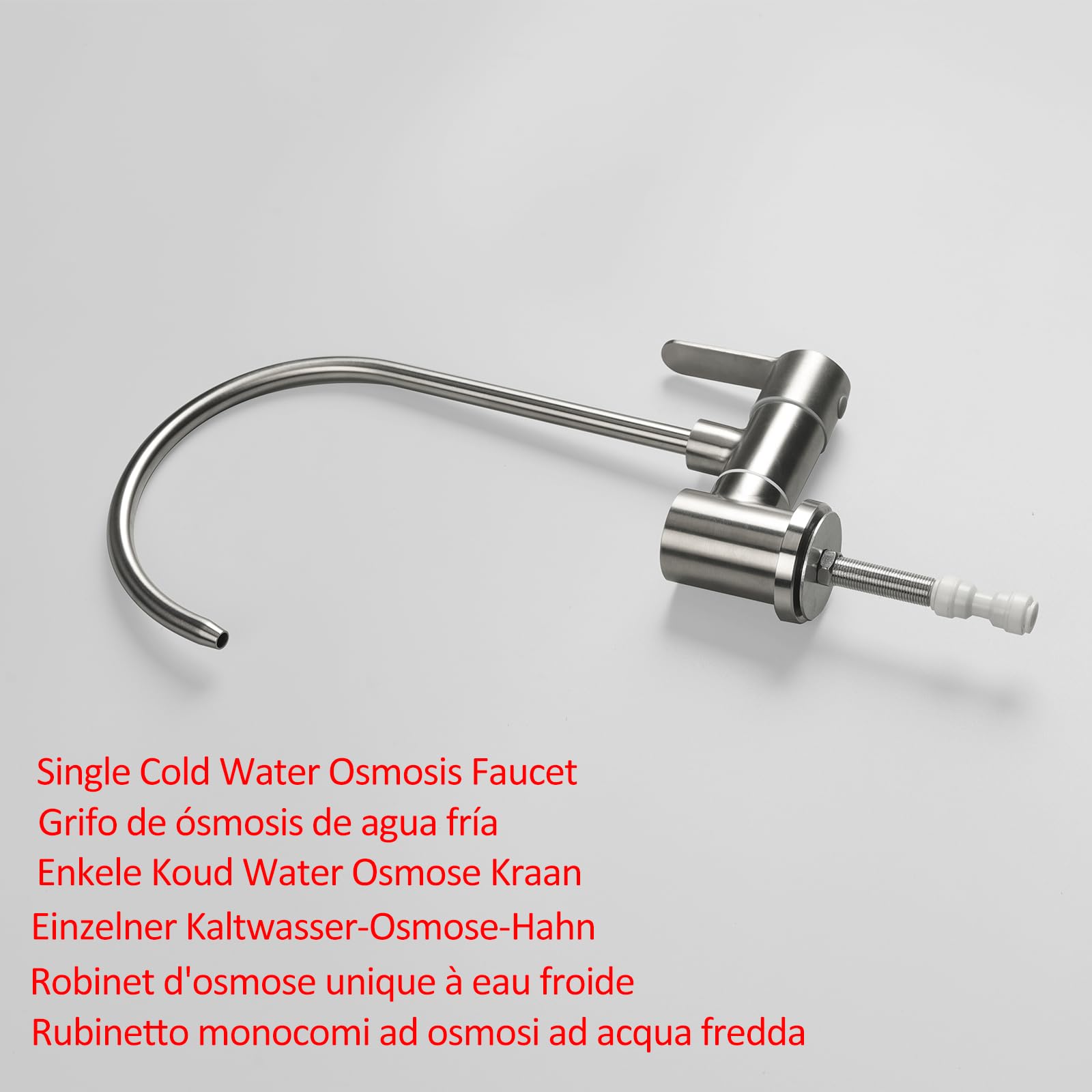 Robinet Osmoseur Eau Froide Rabattable 1 Voie Pour Système Filtration Eau