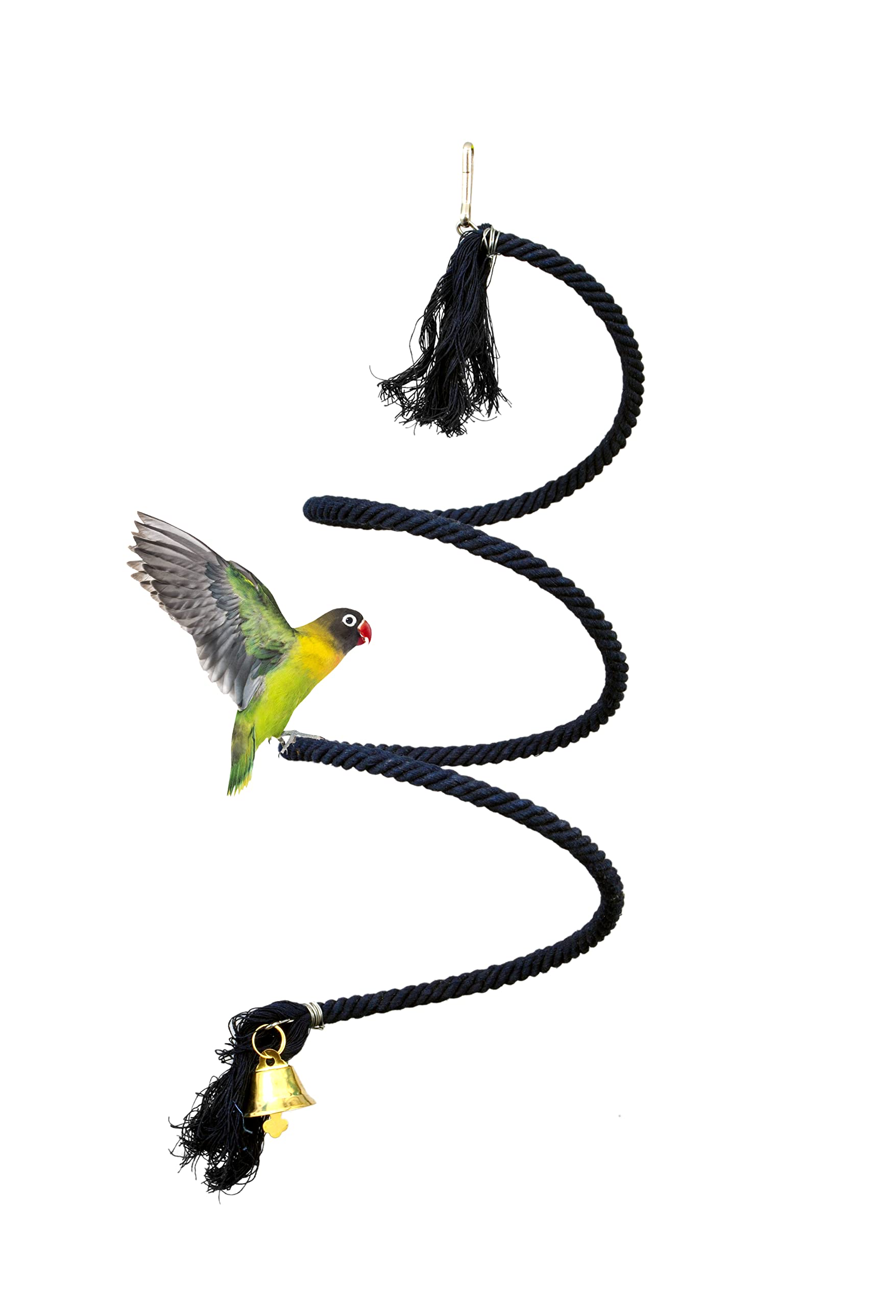 See full amazon price history chart for TAIYO PLUSS DISCOVERY® Bird Toys, Rope Toys with Bell, Suitable for Small & Medium Birds Spiral Standing Toys (Color: Navy Blue) TAIYO PLUSS DISCOVERY® Bird Toys, Rope Toys with Bell, Suitable for Small & Medium Birds Spiral Standing Toys (Color: Navy Blue) (B09MKN55WH) Amazon Price History, Amazon Price Tracker