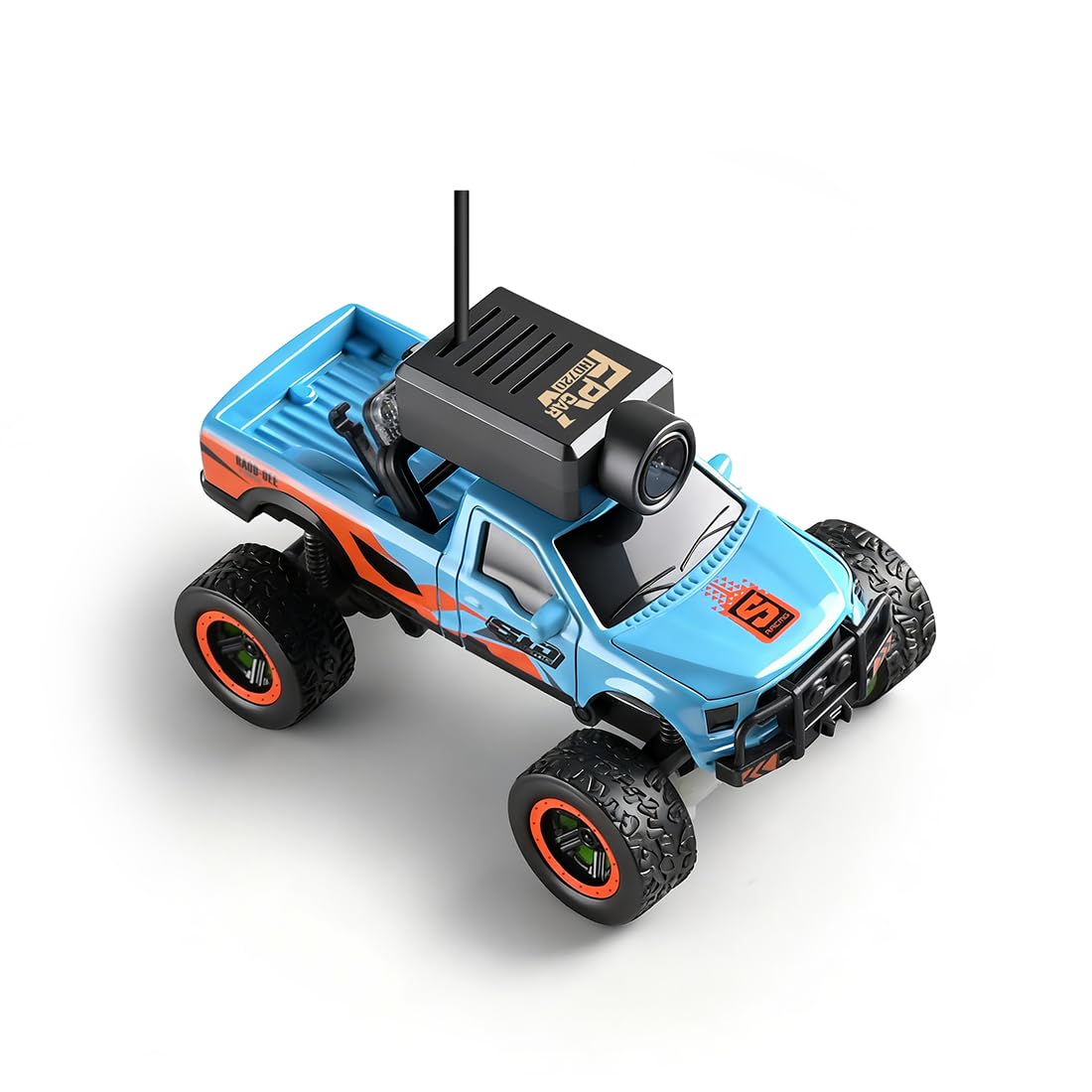 WL 1/64 échelle APP Auto-Pairing FPV Mini RC Camion modèle avec caméra WiFi (télécommande incluse/RTR/)