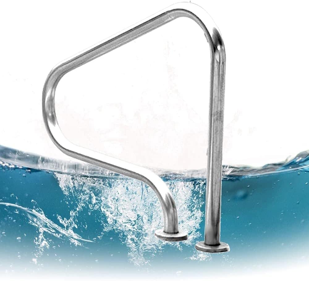 Main courante de piscine pour éviter les chutes rampe escalier inox 304 stable