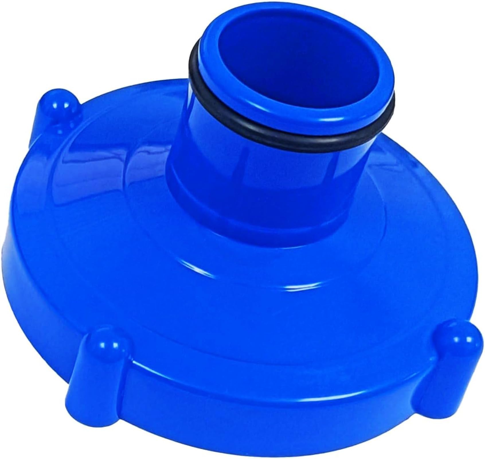 FRTmvg For Intex Pool Vacuum Hose Adapter - 3.15" (80mm) Thread to 1.25" (32mm) Hose, Blue | Fits Model 11070 & Compatible with | Above Ground Pool Vacuum Part