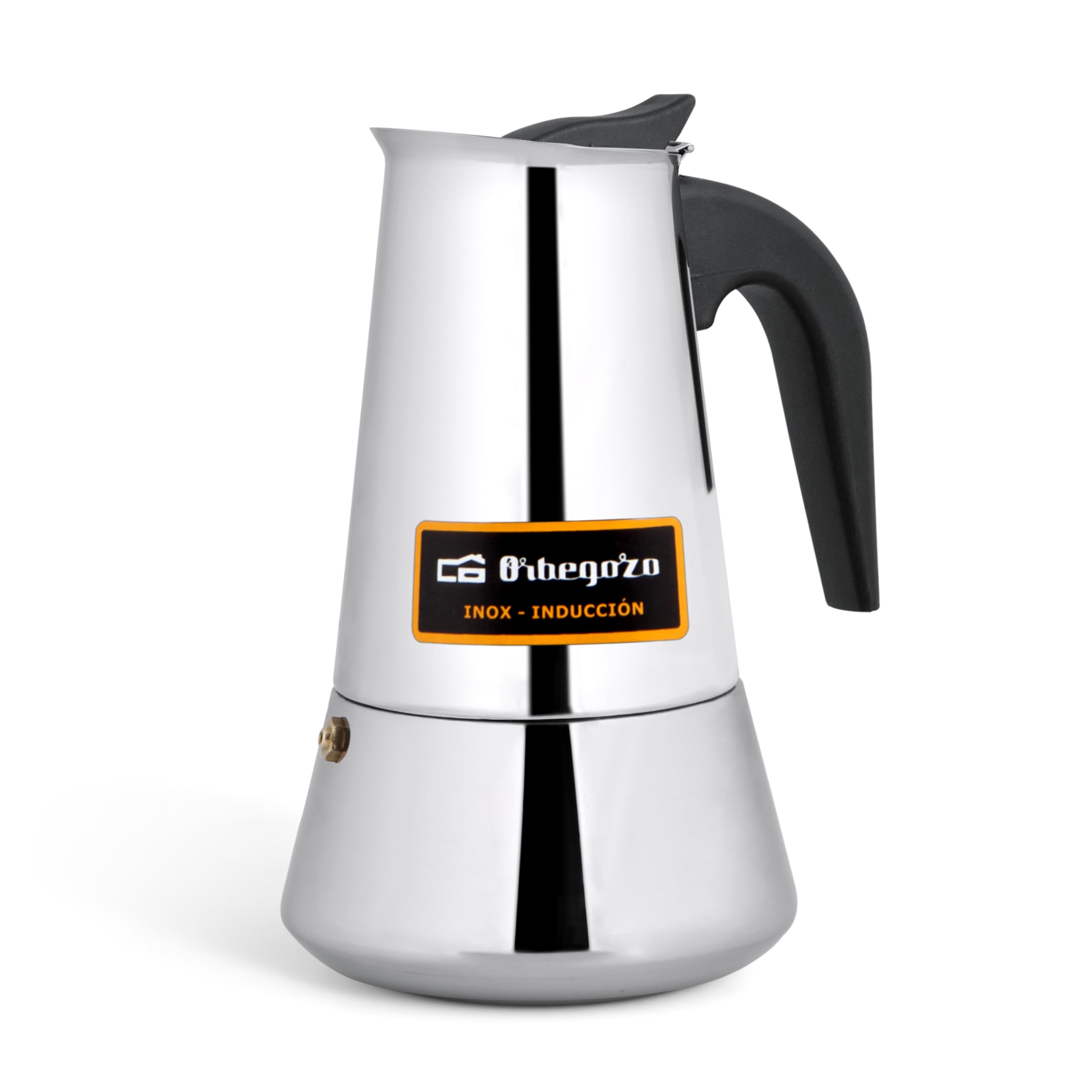 Orbegozo Metallic Silver Coffee Maker, Stainless Steel, Silver 13X12x20 Cm