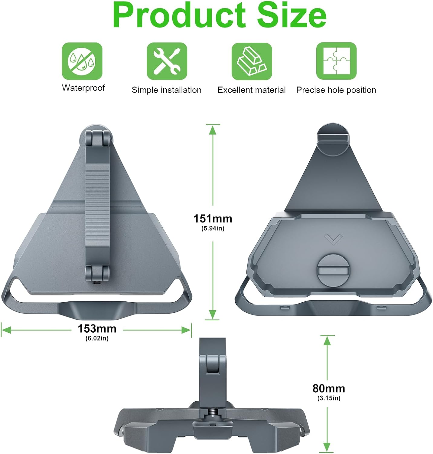 Starlink Mini RV Roof Mount Anti-Theft Car Mounting Kit,FM-MA Starlink Roof Rack Mount for Starlink Mini Dish Accessories RV,Caravans,Van Mobility