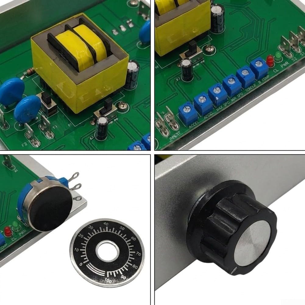 Controlador Motor CC 115V 230V 15A 1000W Potenciómetro