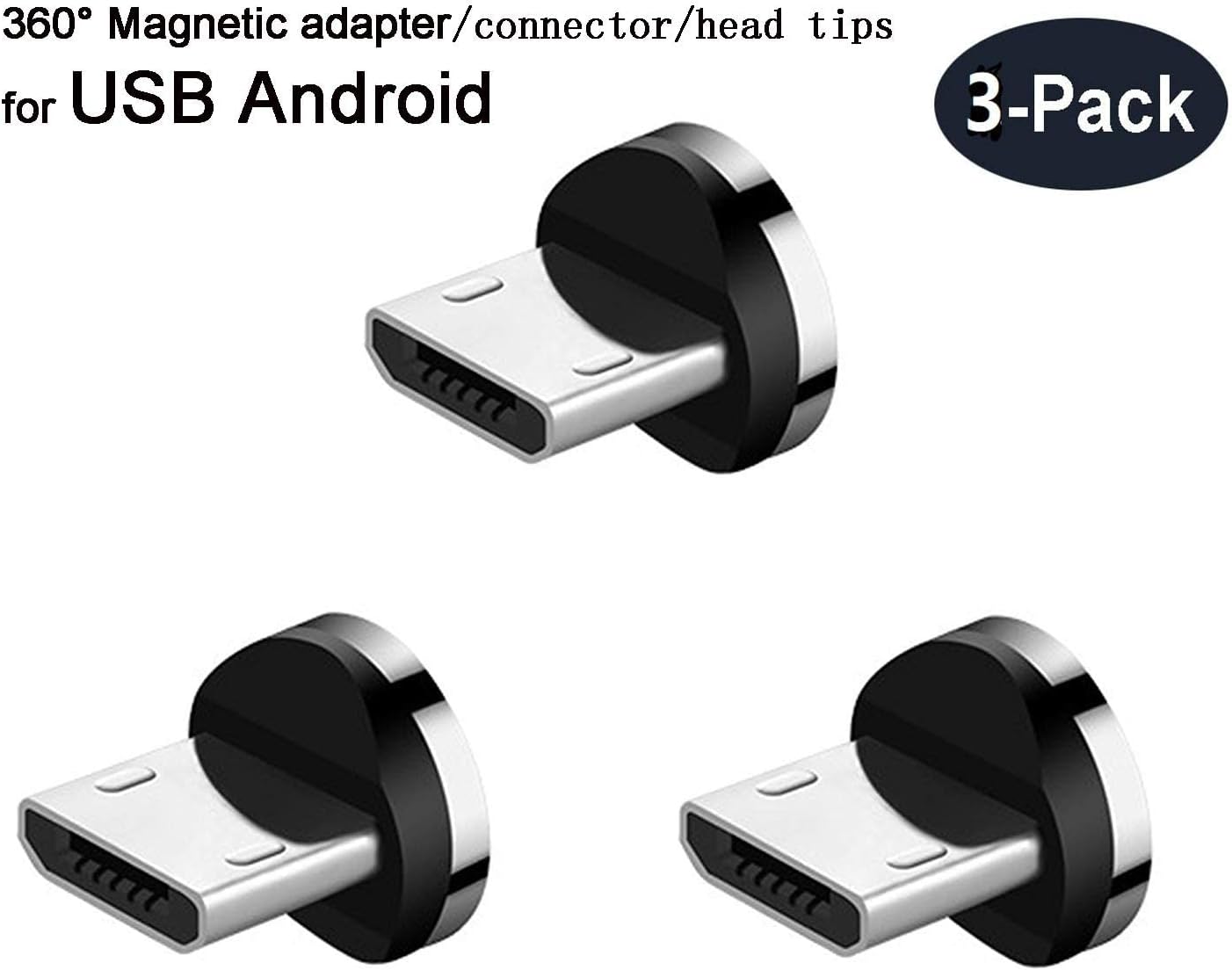 Magnetic Phone Cable Adapter Connector Tips