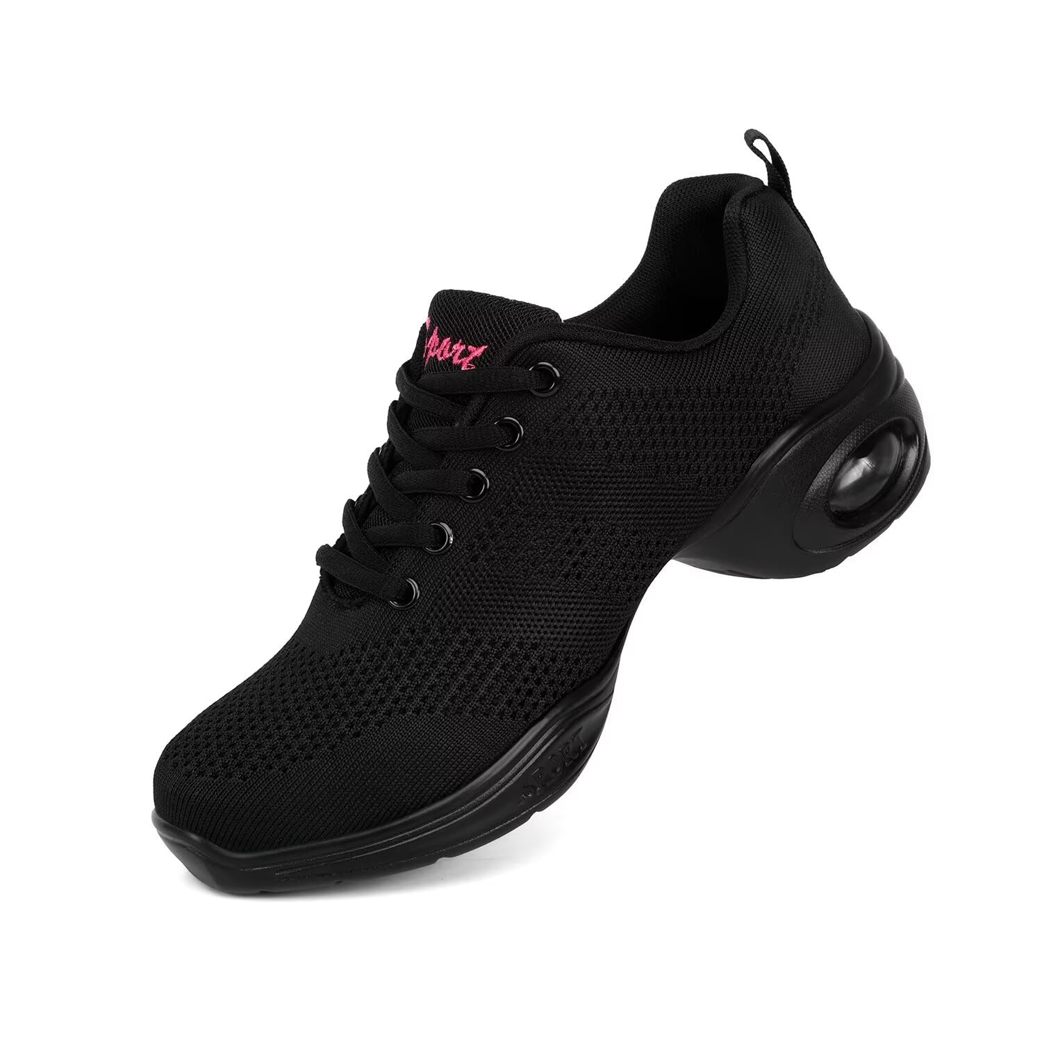 Breathable Dance Trainers Women Lace-Up Jazz Shoes Training Sneakers for Dance