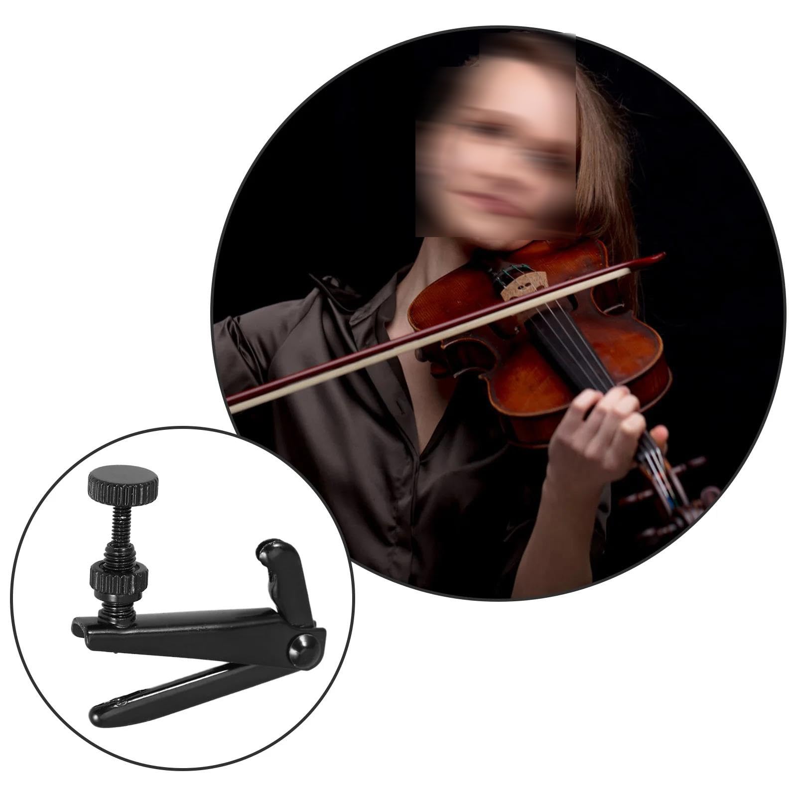 Accessori Professionali Violino Accordatore Professionale In Ottone Per Violini Da 3/4 A 4/4 Di Dimensioni Standard
