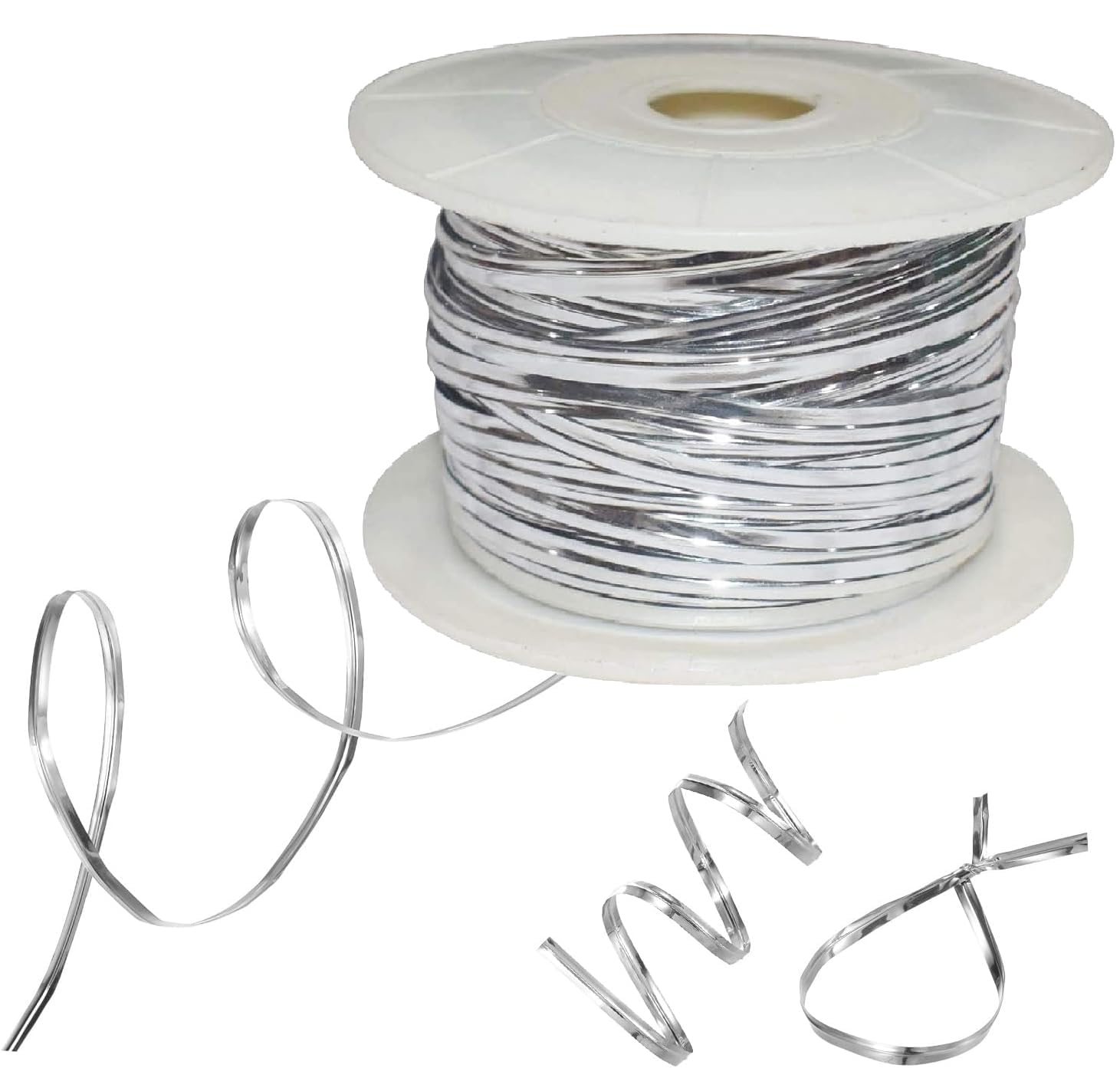 Asian Hobby Crafts Metallic Twist N Tie Wire for Gift Wrapping, Cake Pops, Candy, Chocolate, and Cone Sealing|Color: Silver (100 Yards Approx.)-image-19