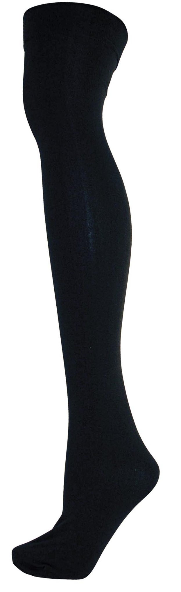 HeatGuard Ladies Thermal Over the Knee Socks Black 4-7
