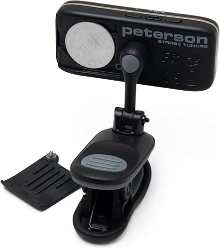 Miniatura 4 de Peterson Afinador de clip StroboClip HD | Guitarra, bajo, violín, ukelele, arpa, latón, viento de madera, orquestal