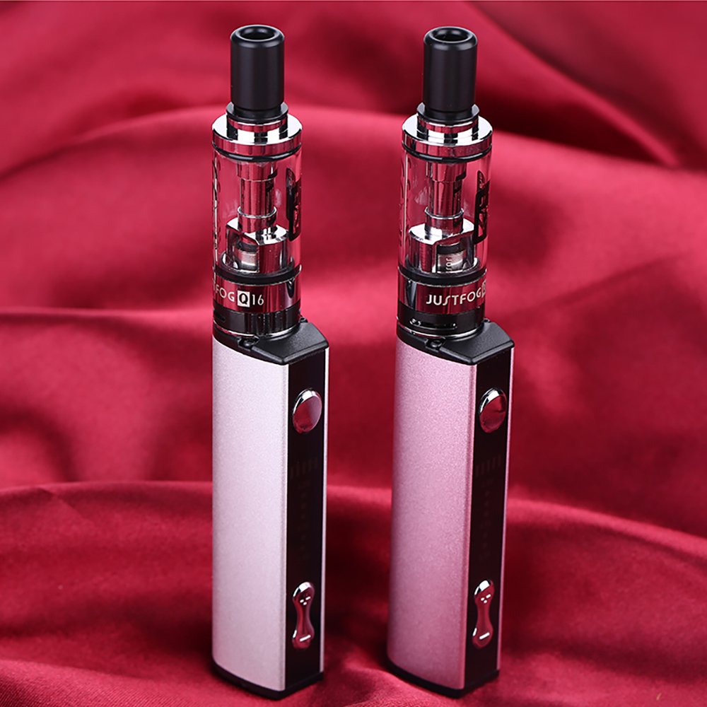 cigarettes lectroniques kit complet JUSTFOG Q16 Starter Kit 900mAh avec  clearomiseur Q16 de 1,9 ml 8 Niveau variable fonction de tension Pas de  liquide, pas de nicotine (argent) : Amazon.fr: High-Tech