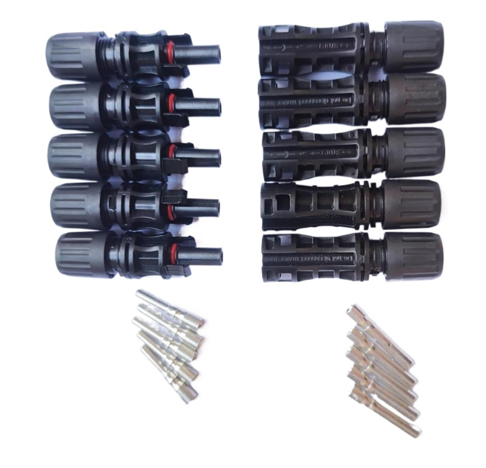 solar stecker 10 Paare/los 1500V 30A/50A PV Stecker Männlich und Weiblich, solar Panel Zweig Serie Verbinden Kabel Power Stecker 2.5/4/6/10mm2 Universal(30A 1500V)