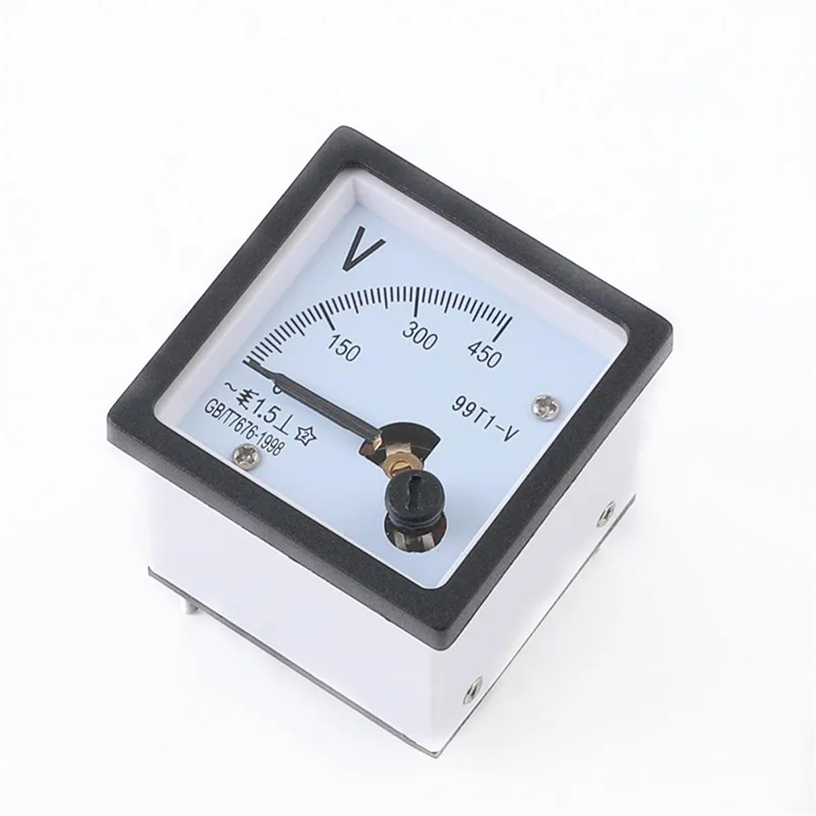 Voltmètre AC 450V de format carré 48x48 mm modèle à aiguille 99T1-V