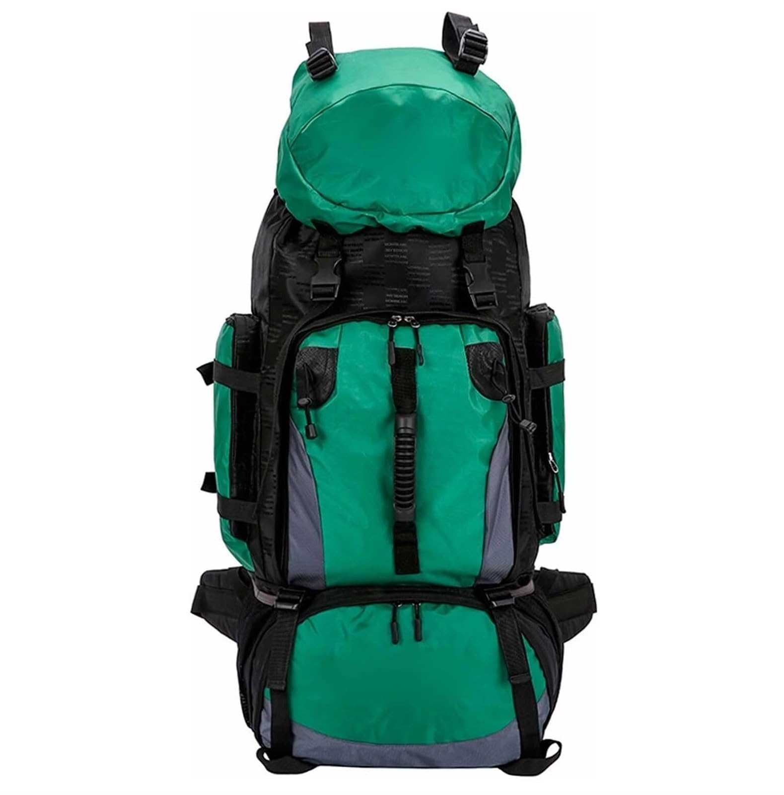 Plecak Turystyczny Plecak Trekkingowy Wodoodporny Plecak Podróżny Wędkarski 90L Plecak Dzienny Torba Kempingowa Alpinizm Torba Alpinistyczna(Grün)