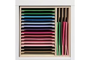 Shelf Cube Paper Tray Organizer (19 Slots) for IKEA Kallax Shelving
