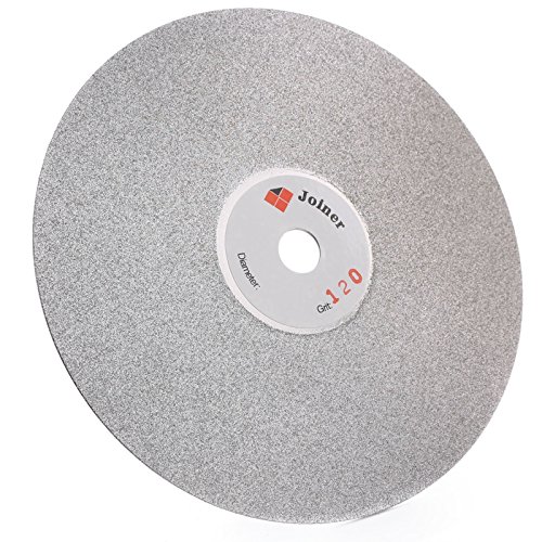 Image of 6 inch inch 150 mm Grit 120 Diamond Grinding Disc Abrasive Wheel Coated Flat Lap Disk Jewelry Tools for Gemstone Glass Rock Ceramics