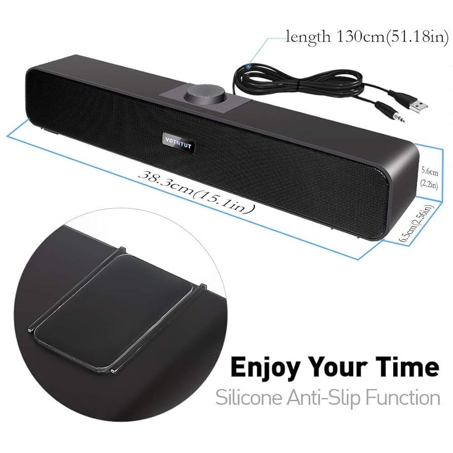 Amazon.co.jp: コンピュータースピーカー 有線USBデスクトップ