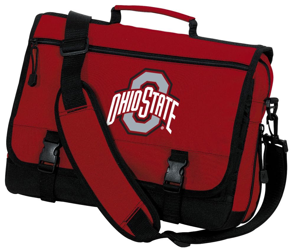 Broad Bay OSU Laptop Computer Bag Ohio State Messenger Bag Briefcase