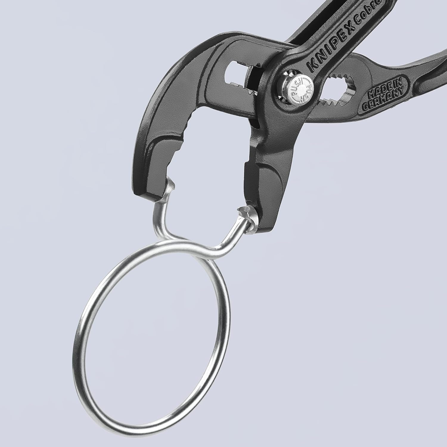 KNIPEX Pince à colliers autoserrants gaines PVC anti-dérapantes 180 mm, 85 51 180 A