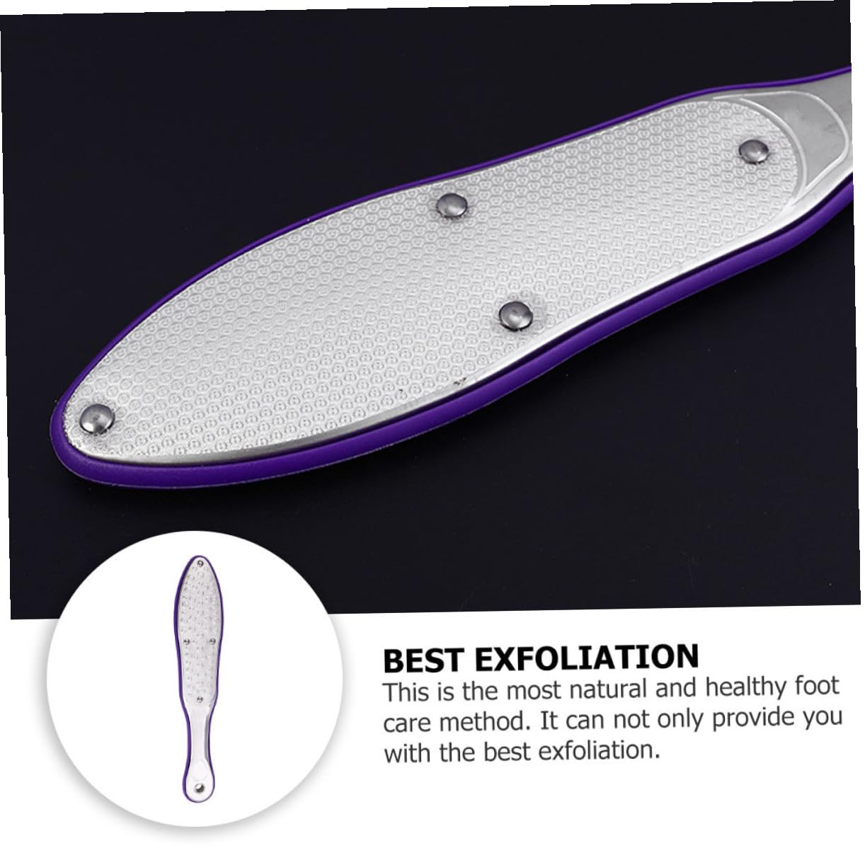 POPETPOP 3pezzi Raspa Professionale Inossidabile Per Rimuovere La Morta Piedi Strumento Ergonomico Per La Quotidiana Dei Talloni Screpolati Facile Da Trasportare e Riporre Ottimo Per