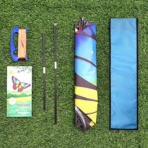 image for Kaiciuss Butterfly Kite for Kids & Adults Easy to Fly, 55