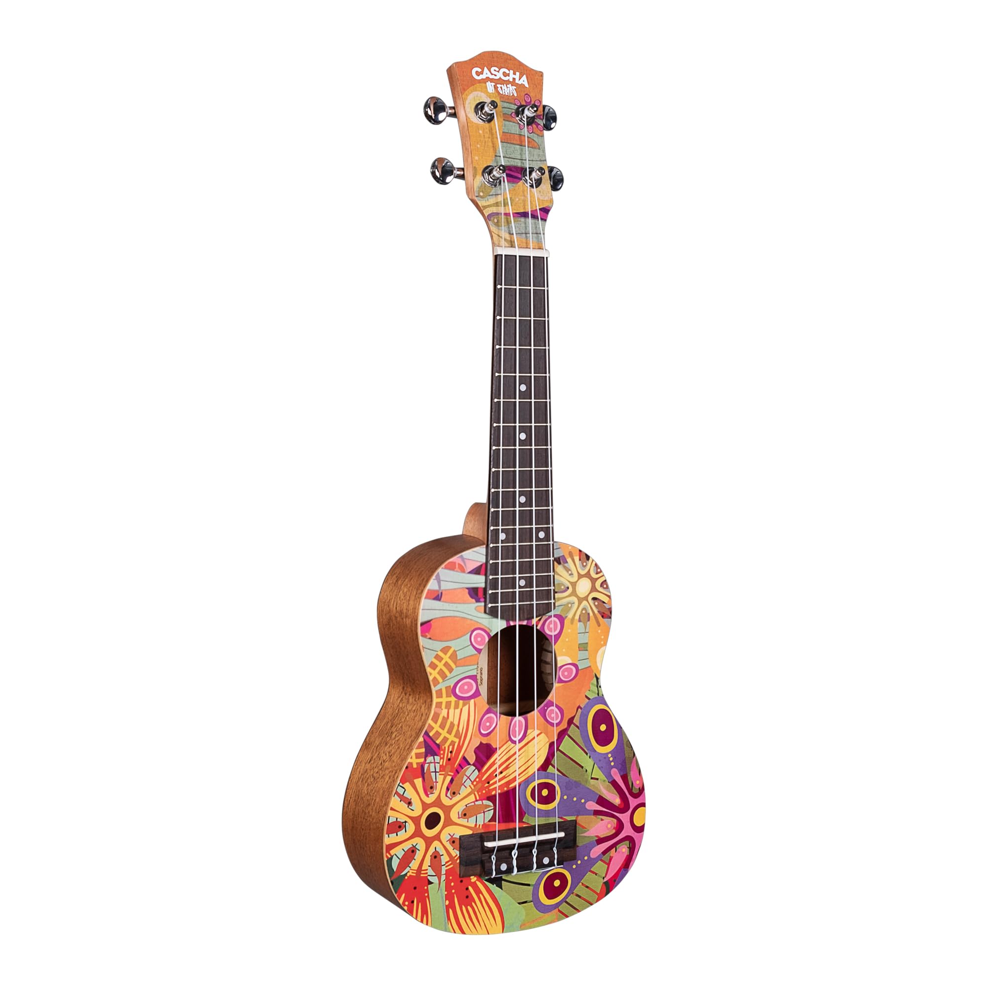 Soprano Ukulele Art Series Flowers
