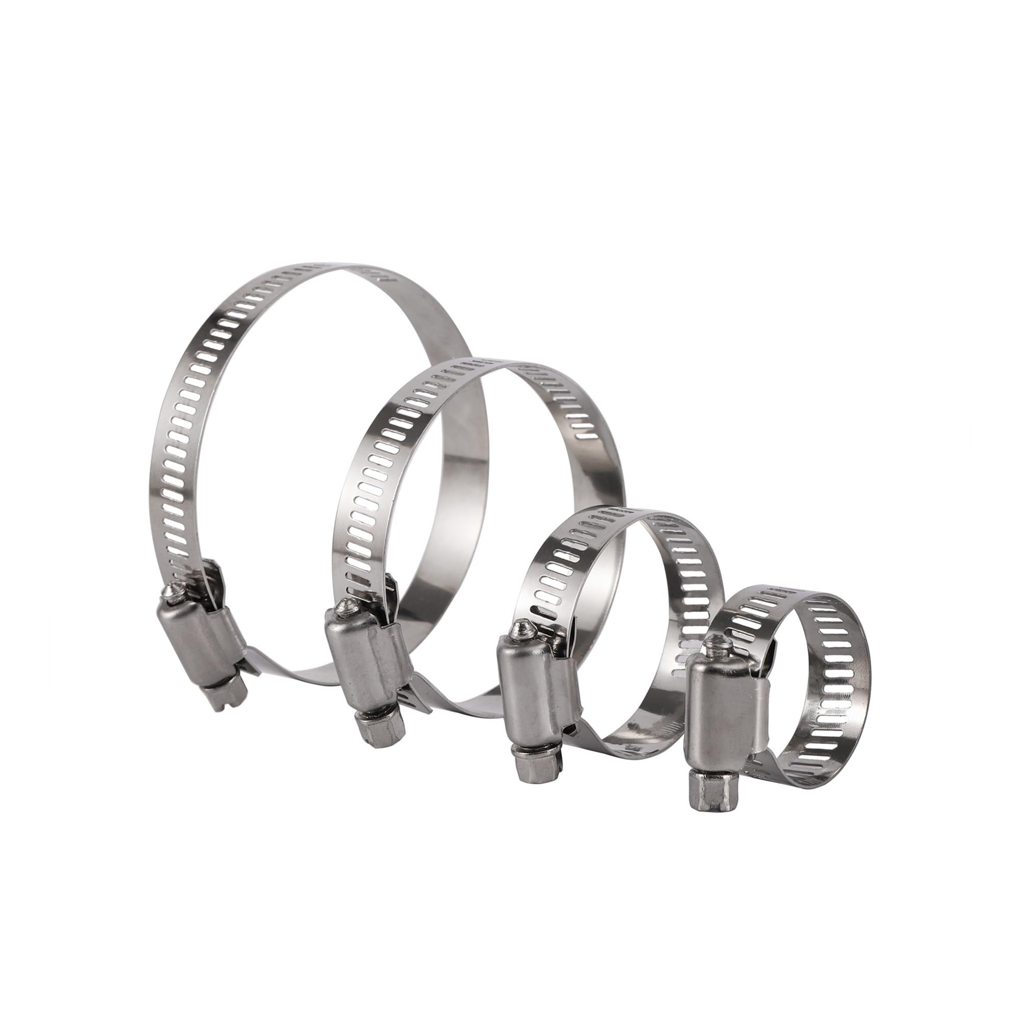 ウェア mk03516 1 PCS Stainless Steel Hose Clamp Worm Gear Pipe Clamp 59