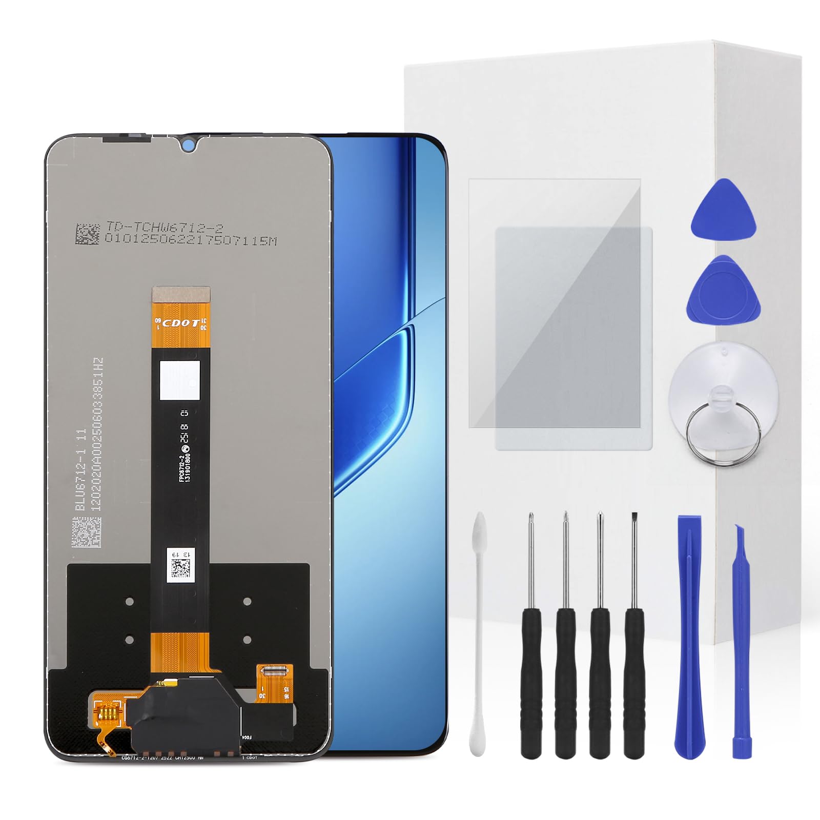 Amazon.com: JENCYFU for Screen Replacement Kit Full LCD Screen