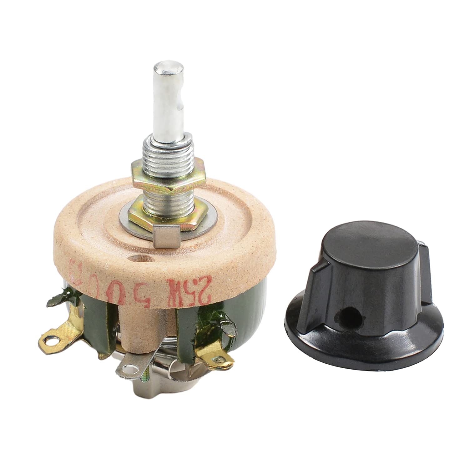 Variable Resistance Controller Heyiarbeit 500 Ohm 25W Ceramic Wirewound ...