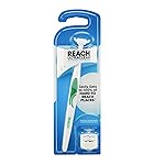 REACH Ultraclean Access Flosser Starter Kit, Unflavored, Plaque Remover for Teeth, for Hard to Reach Areas, Oral Care, PFAS Free, 1 Replaceable Flosser & 8 Refill Heads, 1 Pack