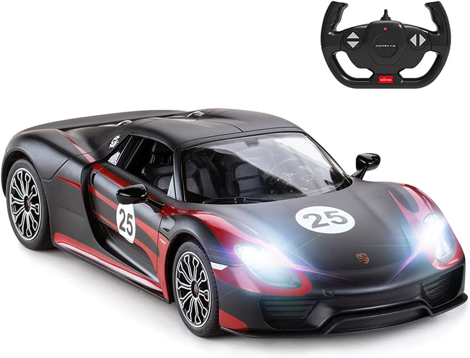 Excefore Porsche RC Car, 1/14 Scale Porsche 918 Spyder RC