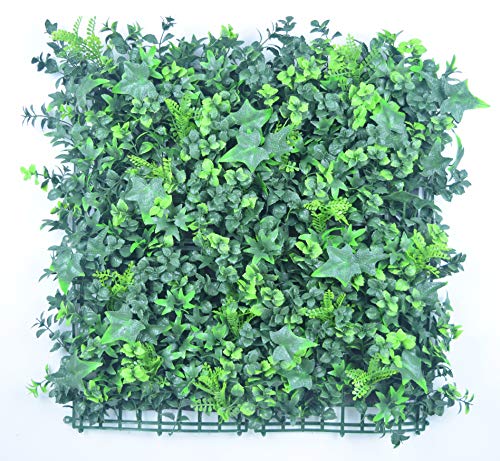 The Outdoor Look Artificial Hedging tiles | 6 designs | Garden Screen & Privacy Hedge Panels | Amazon | 50cm x 50cm