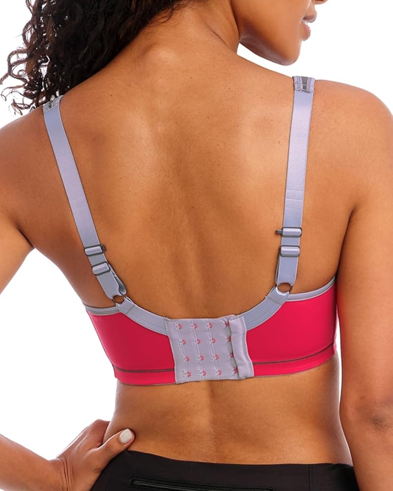 Freya Women's Active Underwire Moulded Sports Bra, Hot Crimson