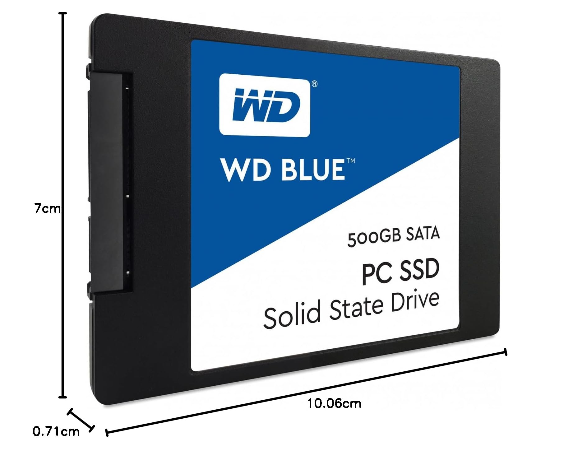 Western Digital 500GB WD Blue SA510 SATA Internal Solid State