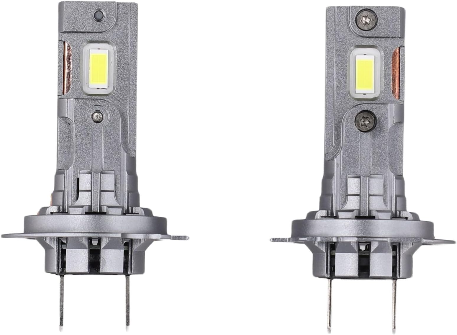 H7/H7LL Light Bulbs, 800% Ultra-Brightness, Real 1:1 Halogen Mini Size, 10-Year Extended Lifespan, 6500K White Illumination for Automotive Fog Lights, Plug and Play, Pack of 2