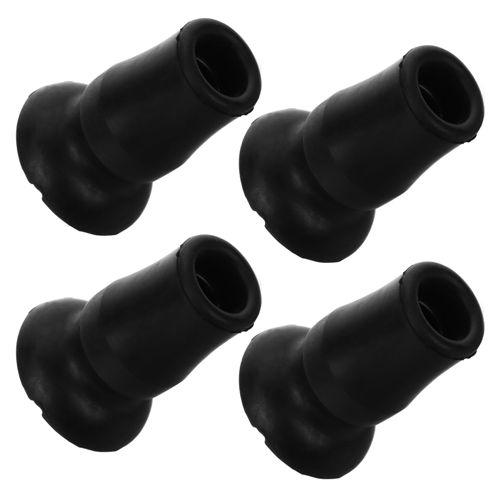 FRCOLOR 16stücke Gummifüße Für Gehstöcke Rutschfeste Langlebige Gummispitzen Für Wanderstöcke Und Krücken Für Trekking Und Outdoor-aktivitäten
