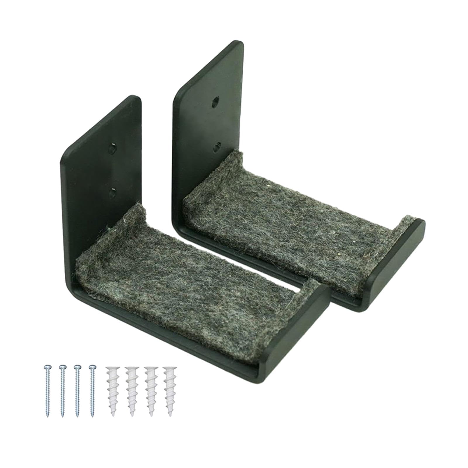 rockible Snowboard Wall Rack Surfboard Wall Rack Parts Multifunctional Wall Mount Holder Wall Hanger for Home Skis, 3.75in