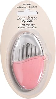 Pack of 10 John James embroidery needles