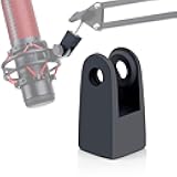 YOUSHARES HyperX Quadcast Mount Adapter for HyperX Quadcast s Mic - The HyperX Quadcast Boom Arm Replacement Adapter Get The Reliable Support and Allowing for More Diverse Content Creation Scenarios