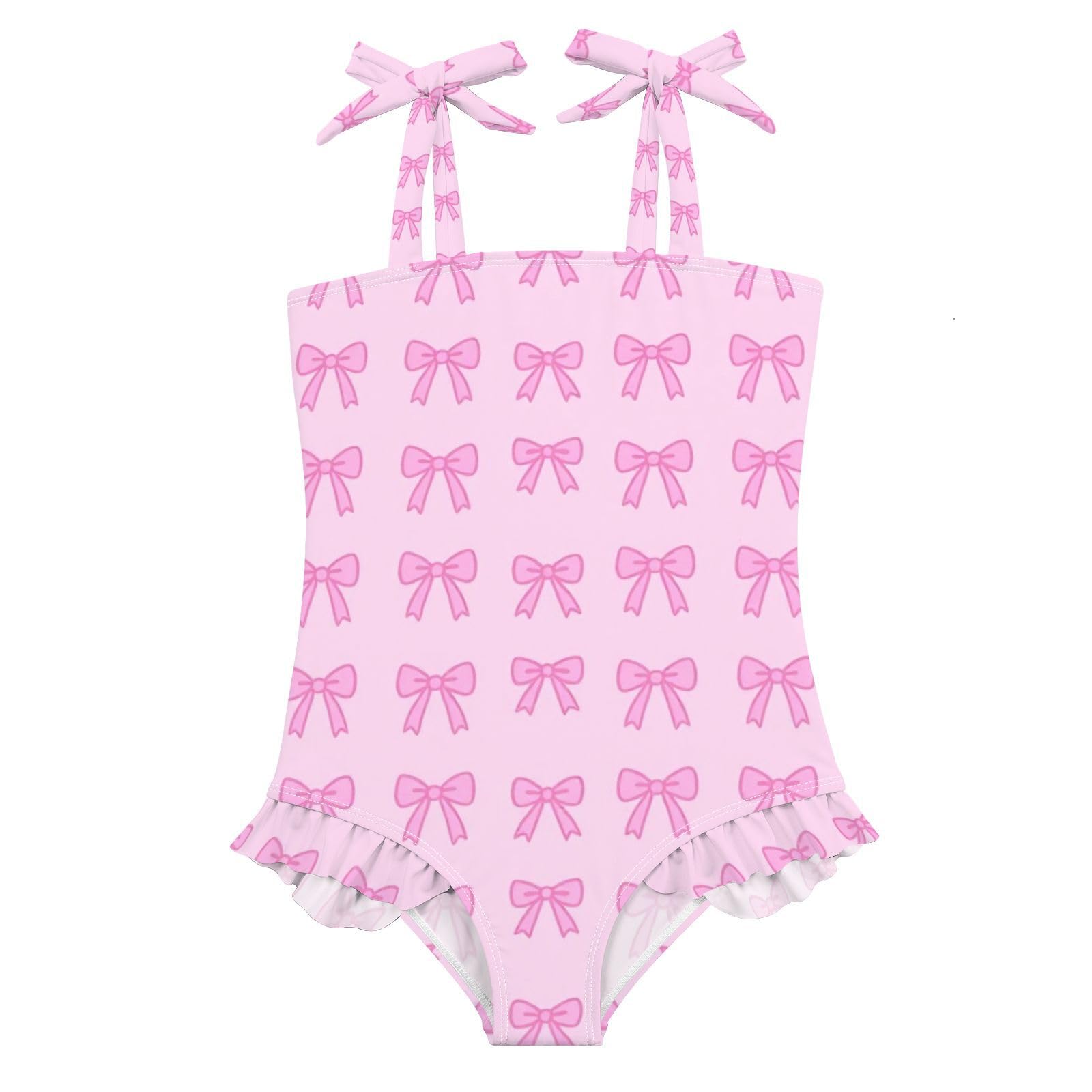 FRODOTGV Costume da bagno intero per ragazze, ad asciugatura rapida, costume da bagno da spiaggia per bambine