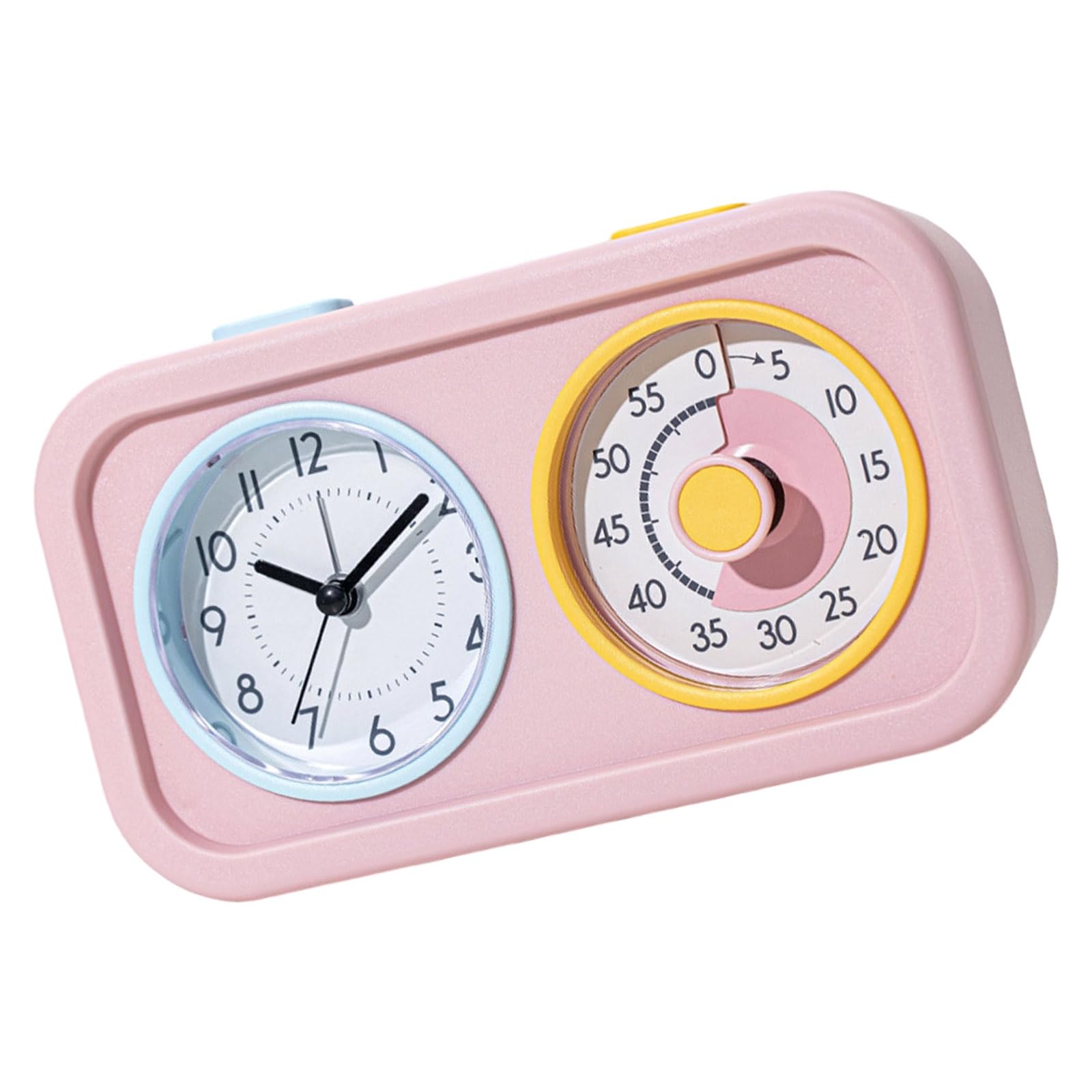 Screen Display Visual Timer with Alarm Clock Countdowns for Cooking Baking and Study Battery Operated Multifunctional Clock