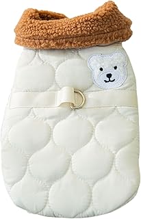 Winter Dog Jacket Dog Coat with Thick Flannel Lining Dog Clothes for Small Dogs Boy Girl Warm Clothes Cold Weather Fleece Coat Puppy